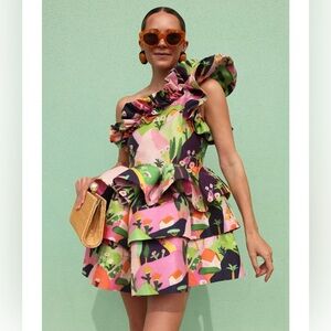 CELIA B BALTIC DRESS MULTI COLOR NWT Celiab